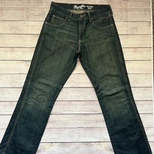 Mens Wrangler Relaxed Boot Jeans 31 X 32